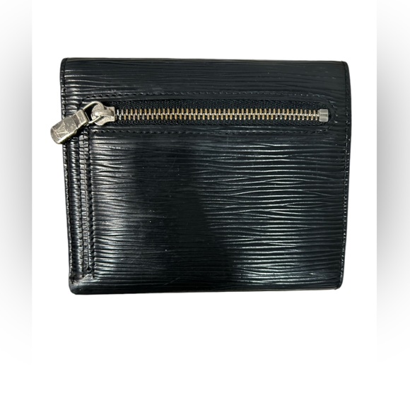 Louis Vuitton black Epi Koala lock trifold mens or women’s unisex wallet - Picture 3 of 10